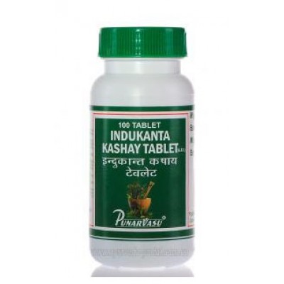 Indukanta Kashaya, Punarvasu, 100 tabs - poor digestion, colic, constipation, ulcers