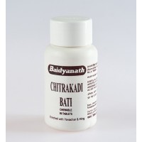 Chitrakadi Vati, 80 tablets - stomach pain, carminative