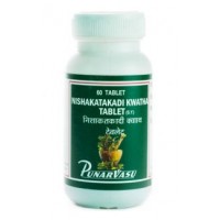 Nishakathakadi kwatha, Punarvasu, 60 tabs - sugar diabetes of all types, diabetic complications
