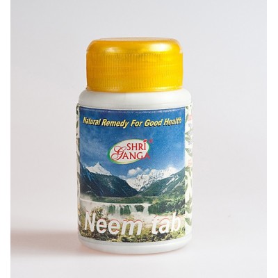 Ним Шри Ганга 100 табл (Neem Shri Ganga) - очищение кожи, противовоспалительное