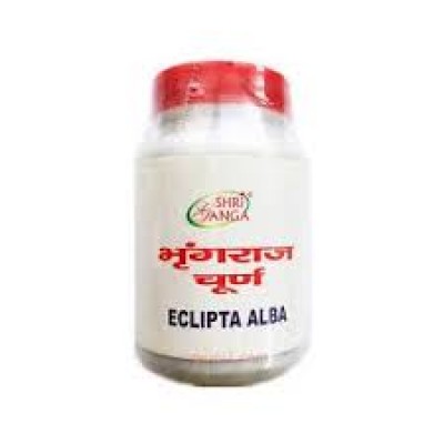 Bhringaraj powder / Eclipta Alba / Bhringaraj powder (100gm) Shri Ganga