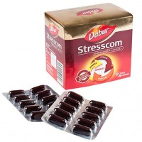Стрескому / Stresscom Dabur, 120 cap - АНТІ СТРЕС