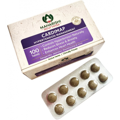 Cardimap Maharishi Ayurveda / Cardimap 100 tablets - normalization of pressure