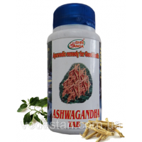 Ashwagandha, Shri Ganga Pharmacy (60 tab.) - strength and endurance, stress reduction