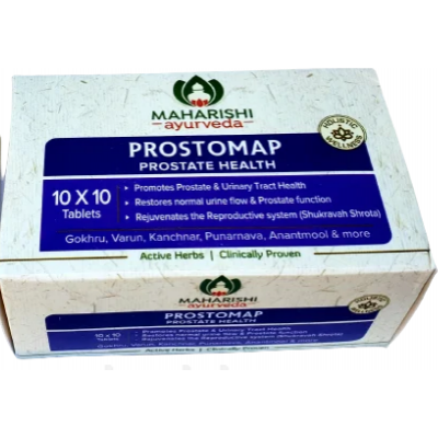 Простомап, Махариши Аюрведа, 100 таб. /  Prostomap, Maharishi Ayurveda, 100 tab – обогащает и укрепляет здоровье простаты