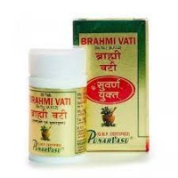 Brahmi Vati with Gold, Punarvasu, 20 tablets.