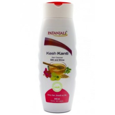 Hair Shampoo Silk and Shine Kesh Kanti, 200 ml, Patanjali