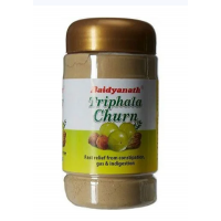 Трифала Чурна, Бадьянатх, 500 г./ Triphala Churna, Baidyanath, 500g