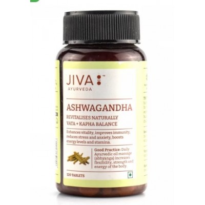 Ашвагандха, Джива / Ashwagandha, Jiva 120 tab 