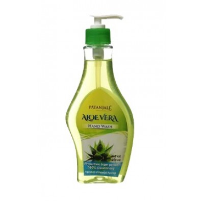 Moisturizing herbal liquid soap Aloe vera, 250 ml, Patanjali / Aloe Vera Hand Wash, Patanjali