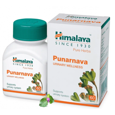 Пунарнава / Punarnava Himalaya, 60 таб. - тоник для почек